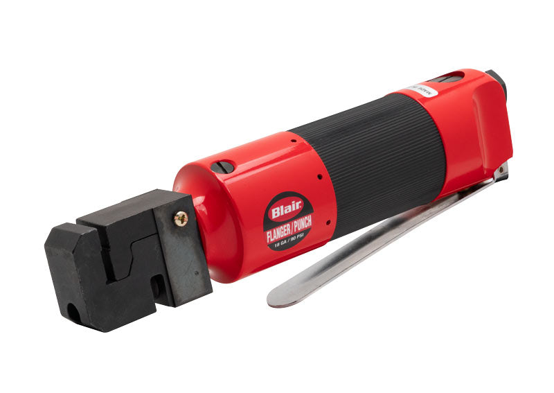 KUNTEC Pneumatic Punch Flange Tool – Straight Type, 5mm Hole, 90 PSI, 4 SCFM, For Sheet Metal, Plastic & Auto Body Repair
