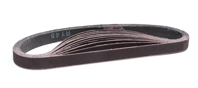 180 Grit Sanding Belt - Aluminum Oxide 1/2