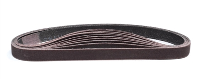 240 Grit Sanding Belt - Aluminum Oxide 1/2" x 18"