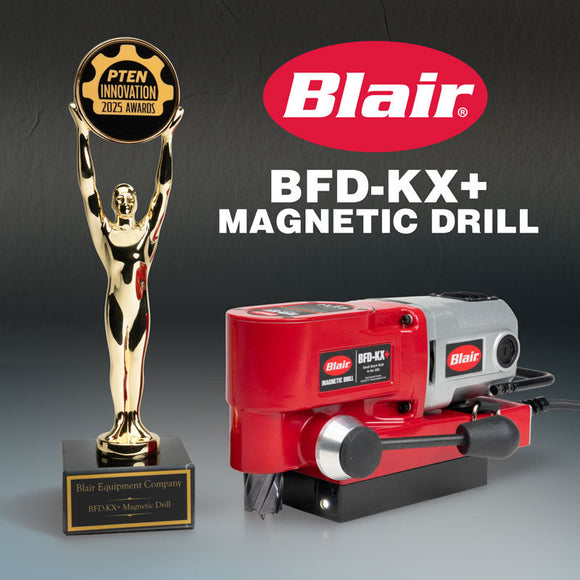 Blair Equipment Honored with PTEN Innovation Award for BFD Magnetic Drill