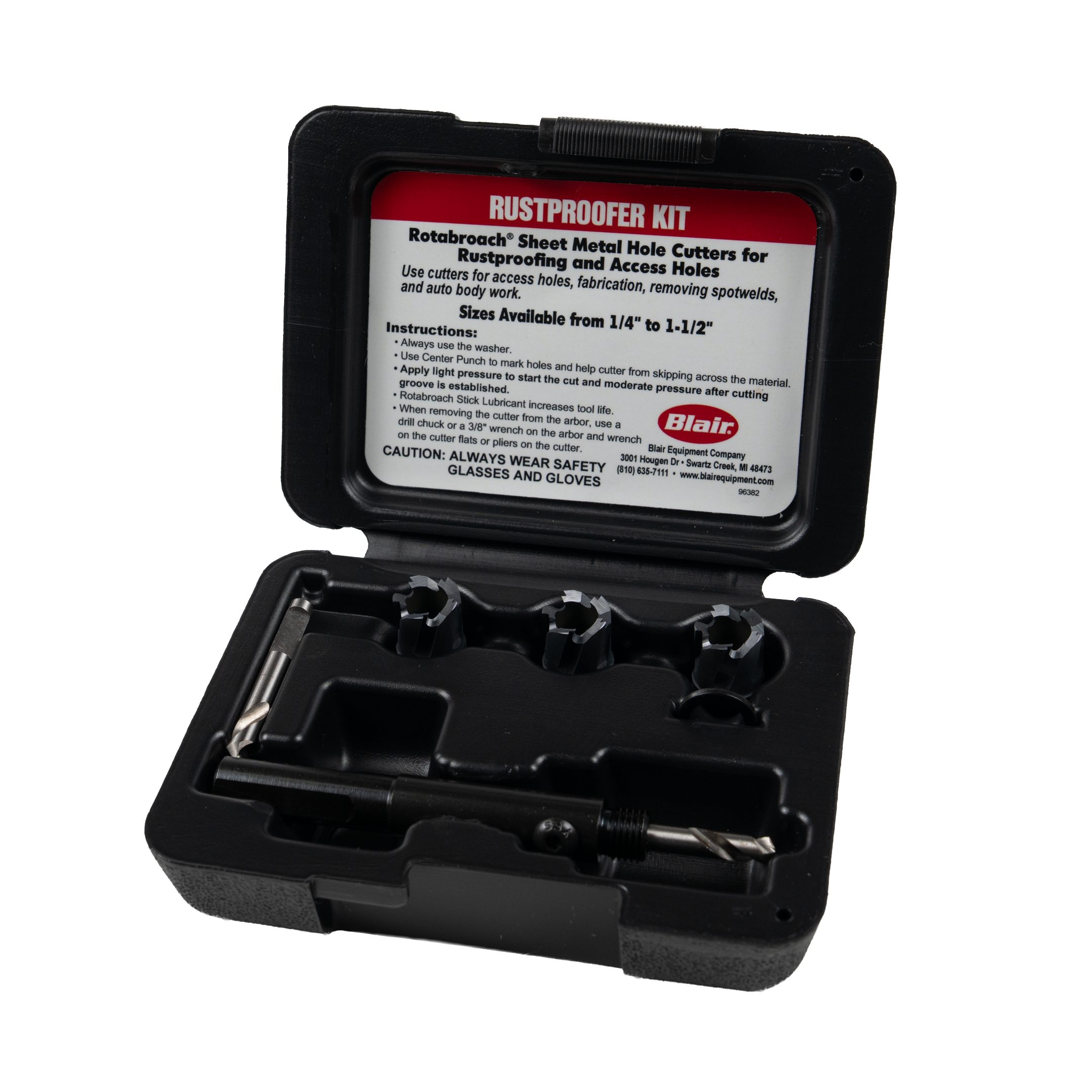 Rustproff Dipper Karbon X Rotabroach Skip-Proof Rustproofer Cutter Kit (11095KX) | Blair ...