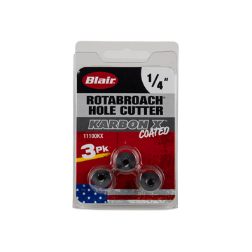 1/4" Karbon X Rotabroach Cutters - 3PK (11100KX)