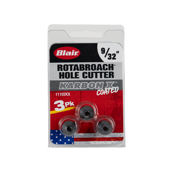 9/32" Karbon X Rotabroach Cutters - 3PK (11102KX)