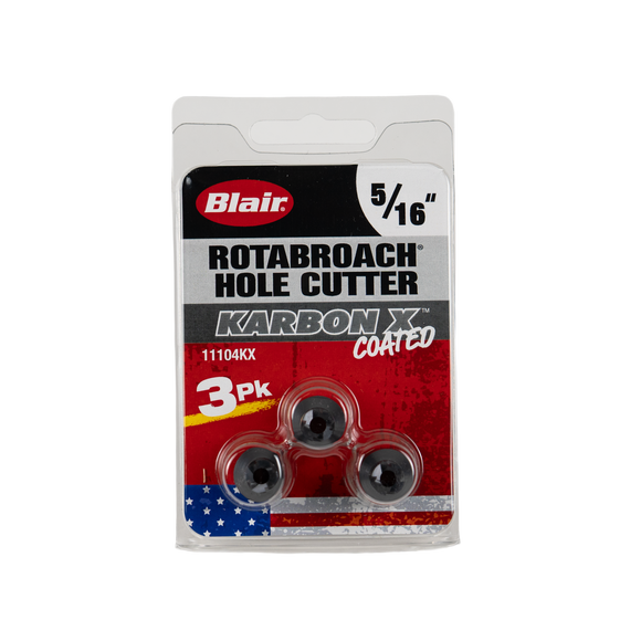 5/16" Karbon X Rotabroach Cutters - 3PK (11104KX)