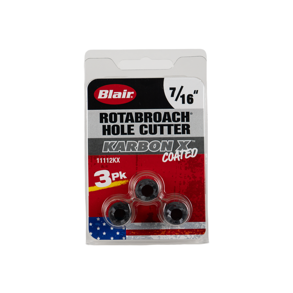7/16" Karbon X Rotabroach Cutters - 3PK (11112KX)