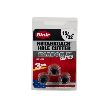 15/32" Karbon X Rotabroach Cutters - 3PK (11114KX)