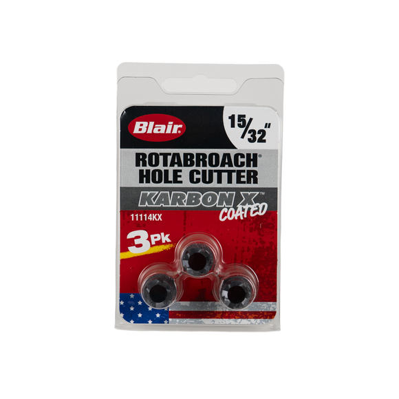 15/32" Karbon X Rotabroach Cutters - 3PK (11114KX)