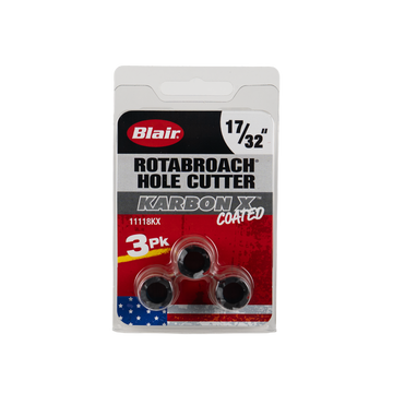 17/32" Karbon X Rotabroach Cutters - 3PK (11118KX)