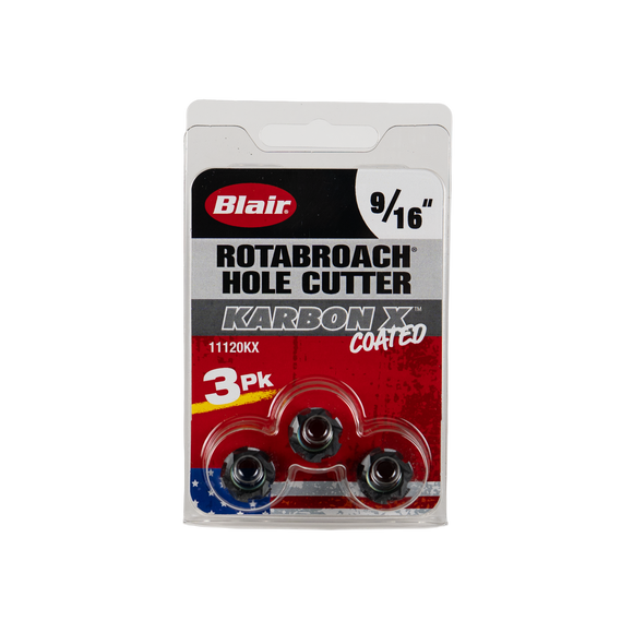 9/16" Karbon X Rotabroach Cutters - 3PK (11120KX)