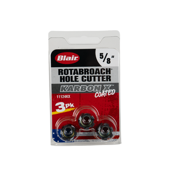5/8" Karbon X Rotabroach Cutters - 3PK (11124KX)