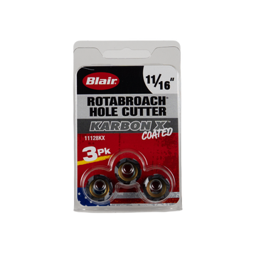 11/16" Karbon X Rotabroach Cutters - 3PK 11128KX