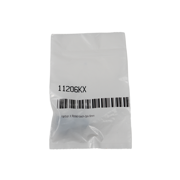 6mm Karbon X Rotabroach Cutters - 3PK (11206KX)